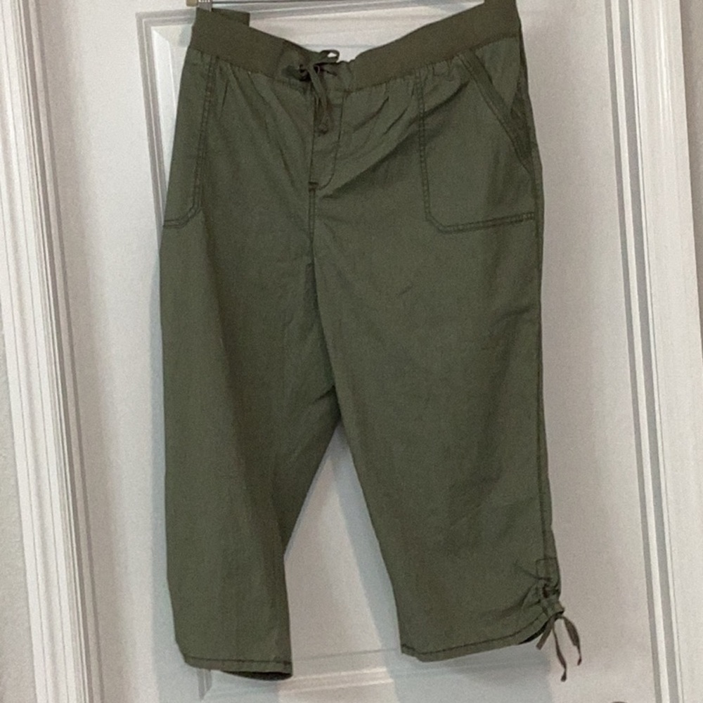 NWOT Light Weight Olive Pants, Avenue, 22